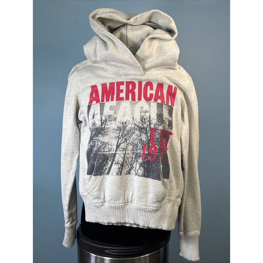 American Eagle Hoodie Graphic Print Logo (size S / P) Skater Sweatshirt
